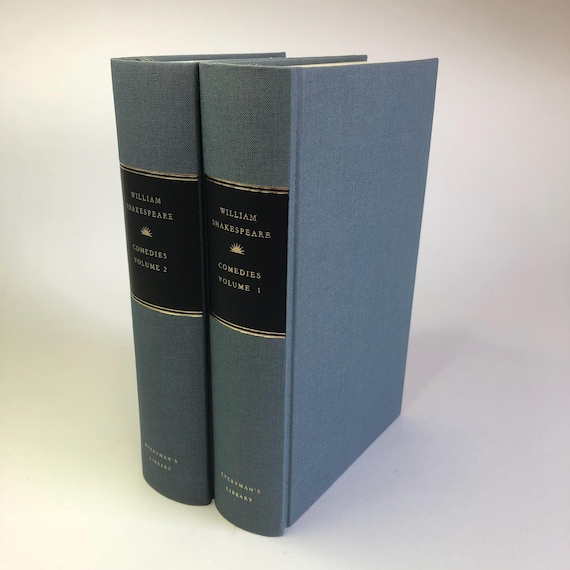 William Shakespeare Comedies Volume 1 and 2 Everyman's Library UK
