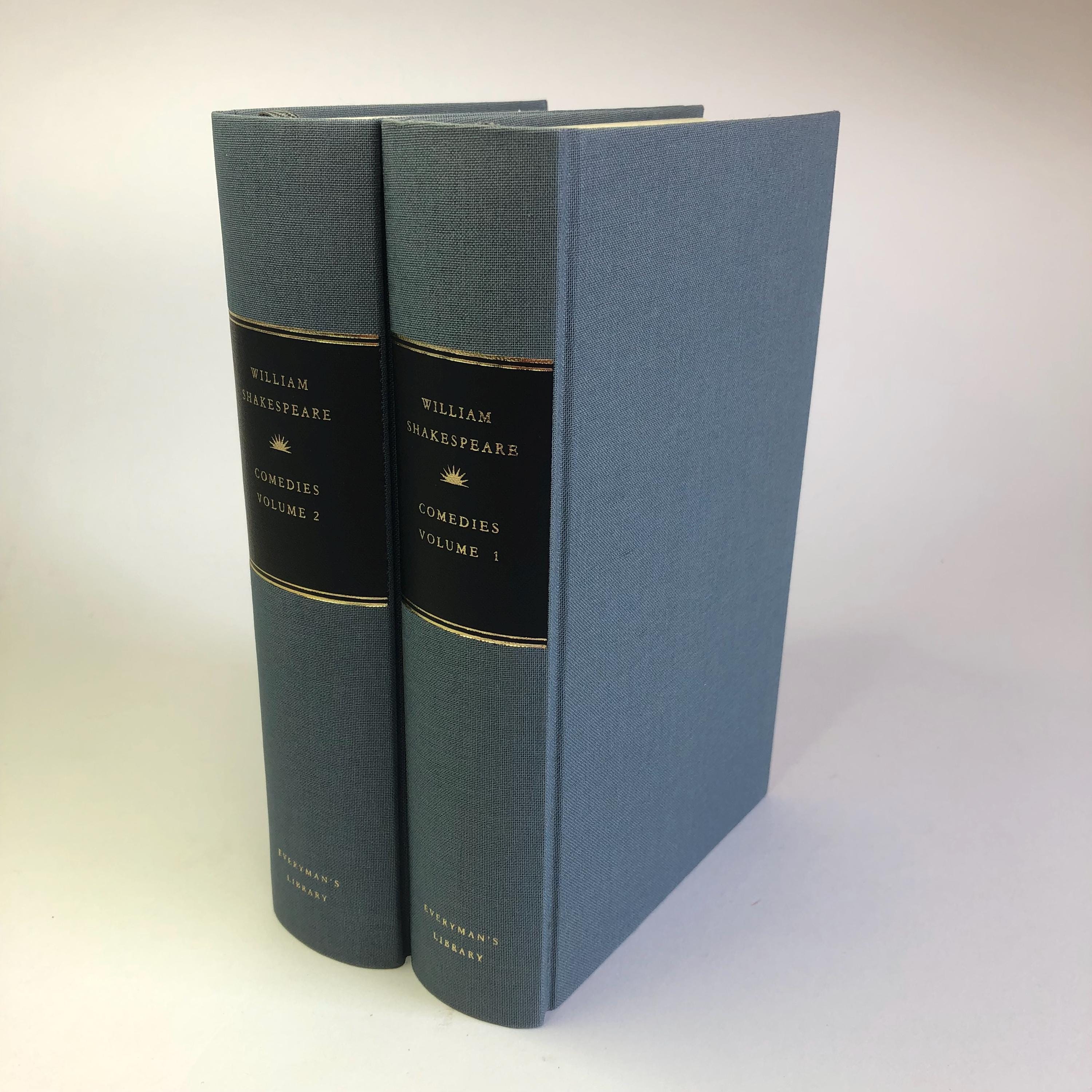 William Shakespeare Comedies Volume 1 and 2 Everyman's Library UK