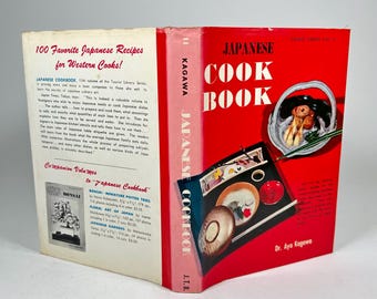 Japanese Cook Book Tourist Library Vol 11 by Dr. Aya Kagawa 1968