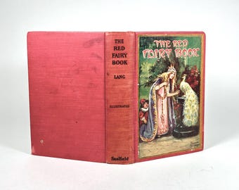 The Red Fairy Book Edited by Andrew Lang 1928 Saalfield Publishing
