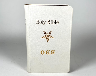 Holy Bible from a Member of the Order of the Eastern Star