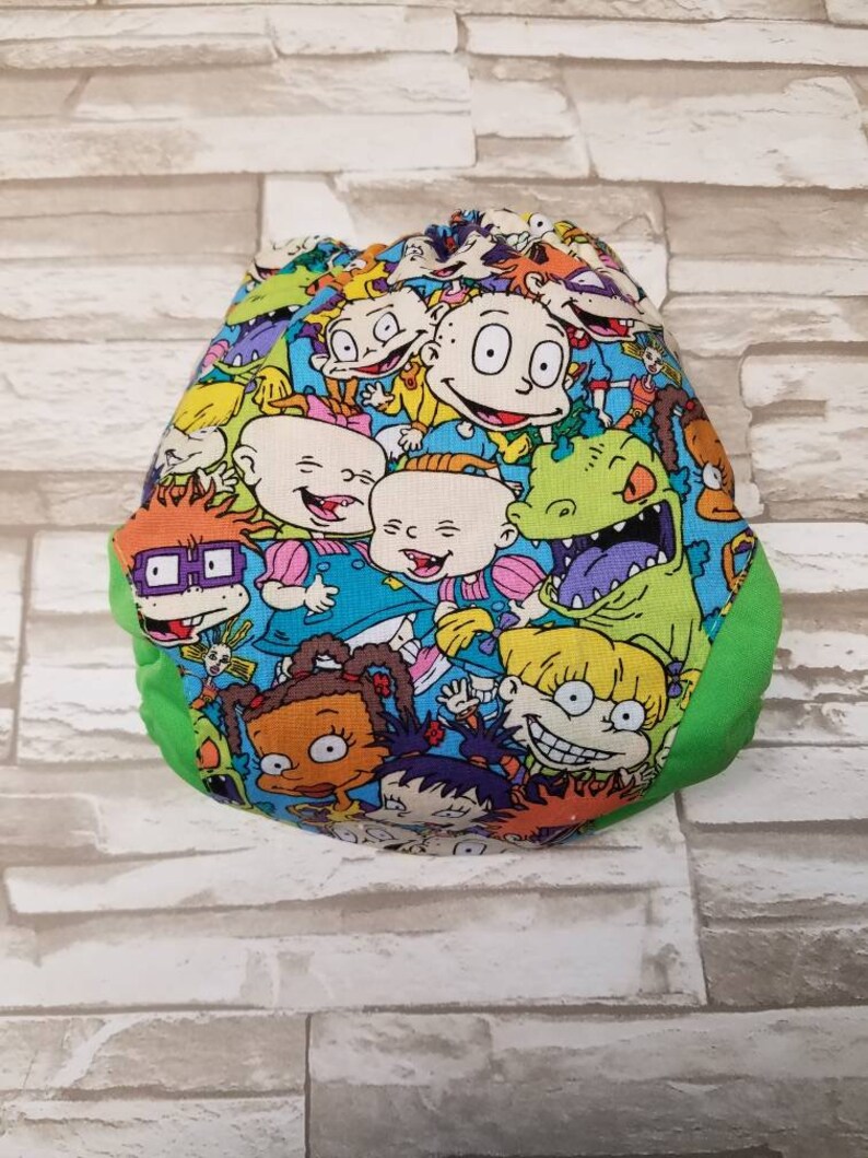 90#39;s Cartoon OS Diaper fitted, AI2, Pocket 90#39;s Cartoon OS Diaper fitted, AI2, Pocket