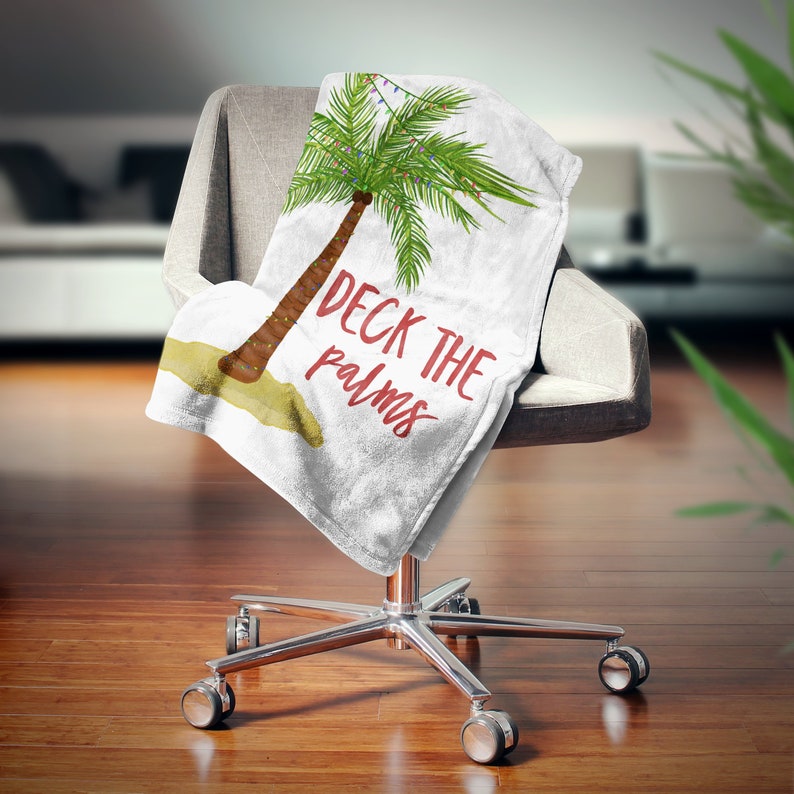 Beach House Housewarming Gift Christmas Throw Blanket Etsy