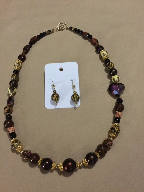 La'Faye Regal Designs by Dana Brown Safari Necklace Set