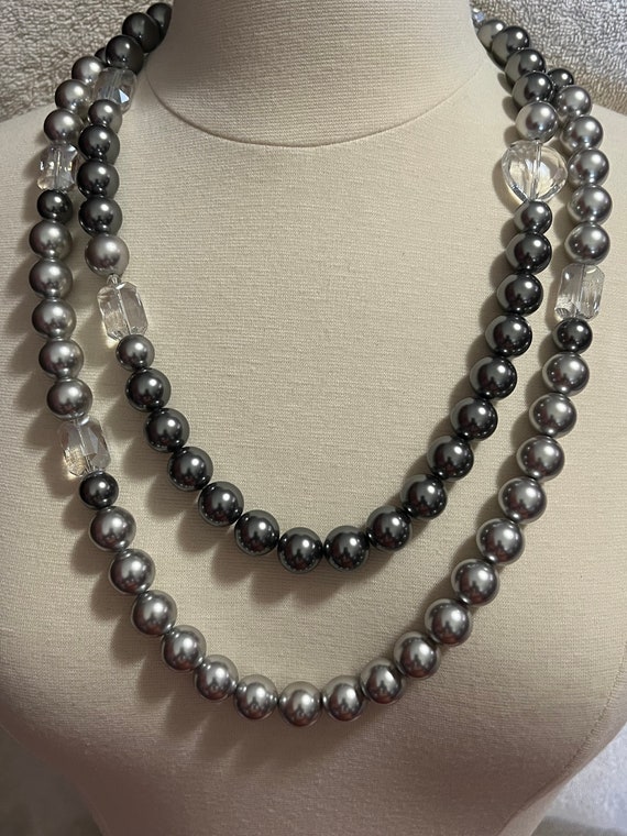La’Faye Regal Designs by Dana, 2 Strand Silver Heart Necklace, 3 Bracelets and Earrings Set