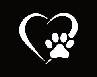 25 X Paw Prnt Cat Dog Vnyl Decal Stckers Car/van/wndow Groomers 6