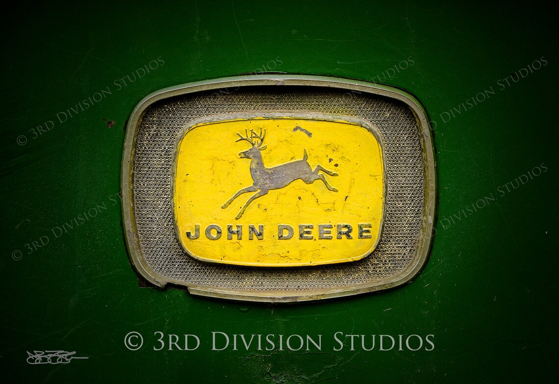 John Deere Tractor Emblem 1956-1968 Logo | Etsy