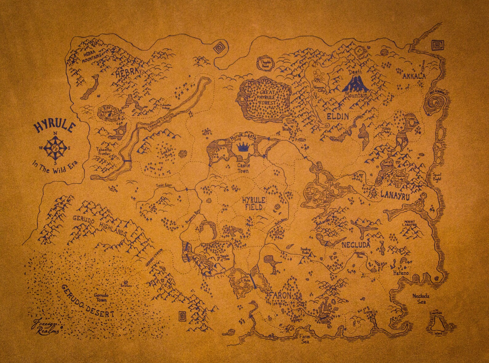 Все короки зельда карта