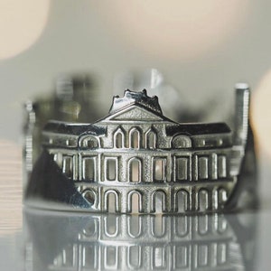 Paris Cityscape Ring Paris Skyline Ring Love Ring France Ring Gift Mothers Day Precious Promise Ring Romantic Gift image 6
