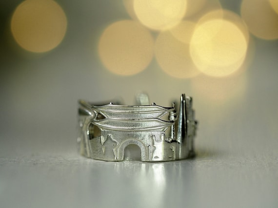 SOLD OUT - Seoul Cityscape Ring - South Korea Jewelry - Gift for Architect - Mothers Day Idea - Present Her by Ola Shekhtman - Shekhtwoman