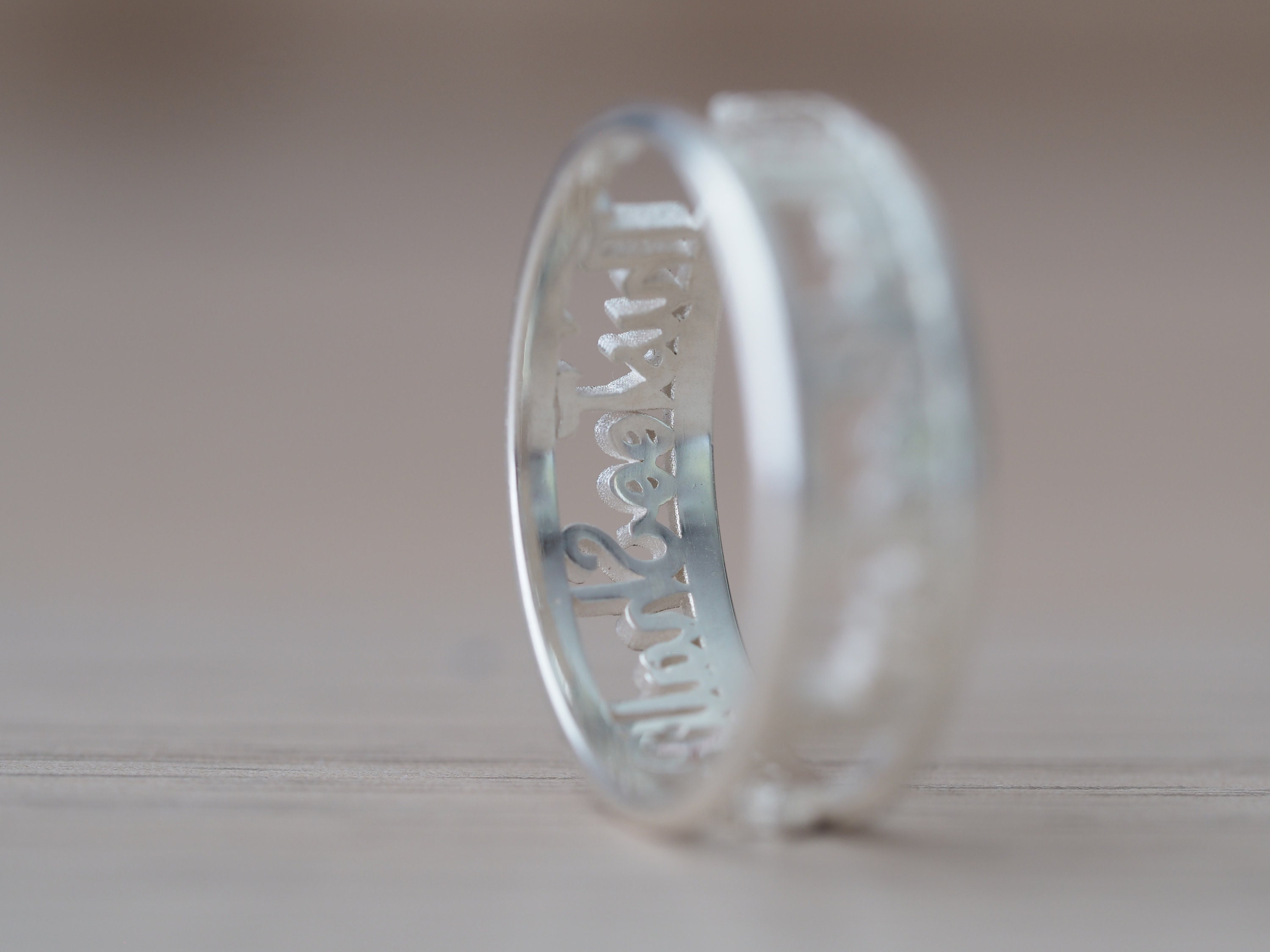 2 RINGS ‘THIS TOO SHALL PASS’ RING SIMILAR TO ‘I Am enough’ Hope Dream UK Sale 