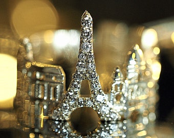 Paris Many Diamonds Ring - The Best Engagement Ring - Really Precious Ring - One of a kind Ring for Your Woman