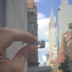 New York Cityscape Ring Statement Ring New York City Ring NYC Ring Mother's Day Gift Anniversary Gift Gift for Men image 6