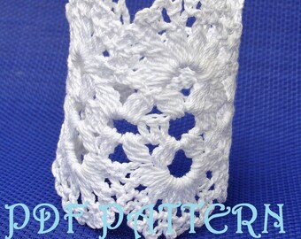 Patrón PDF de Pulsera Fiesta a crochet