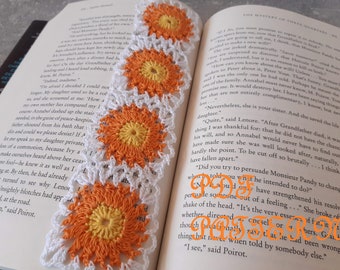Crochet Squares Bookmark PDF Pattern