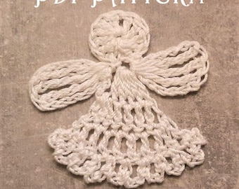 Patrón PDF de pequeño ángel de crochet