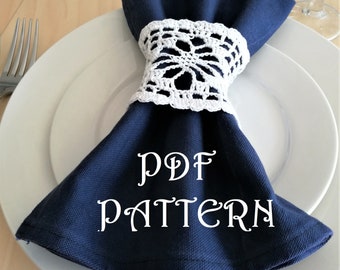 Vintage Napkin Ring PDF Pattern