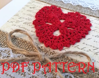 Crochet Hearts PDF Pattern