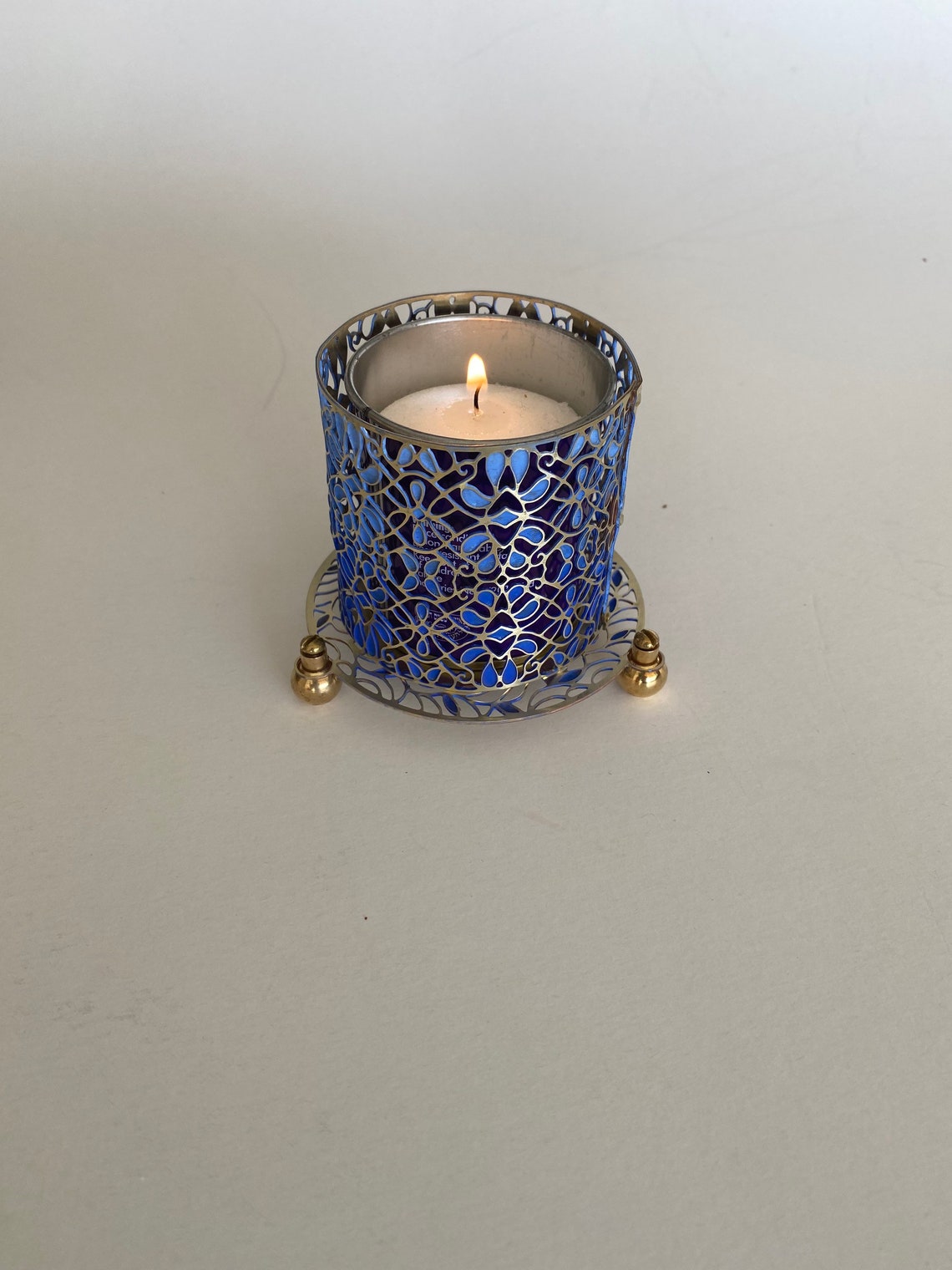 Memorial Candle Holder Memorial Yahrzeit Candle Holder Etsy