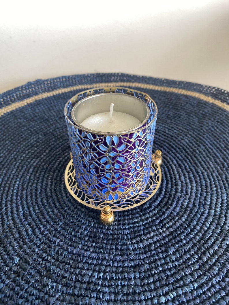 Memorial Candle Holder Memorial Yahrzeit Candle Holder Etsy
