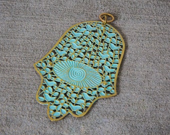 Hamsa Jungle Green