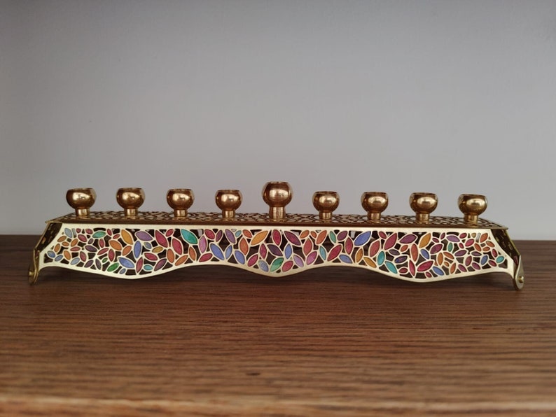 Leaves Menorah