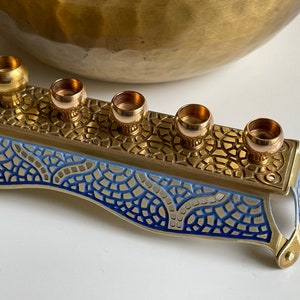 Mosaic Menorah | Hanukkah | Chanukkah |Made in israel | Jewish Gift | Gift for Hannukah |