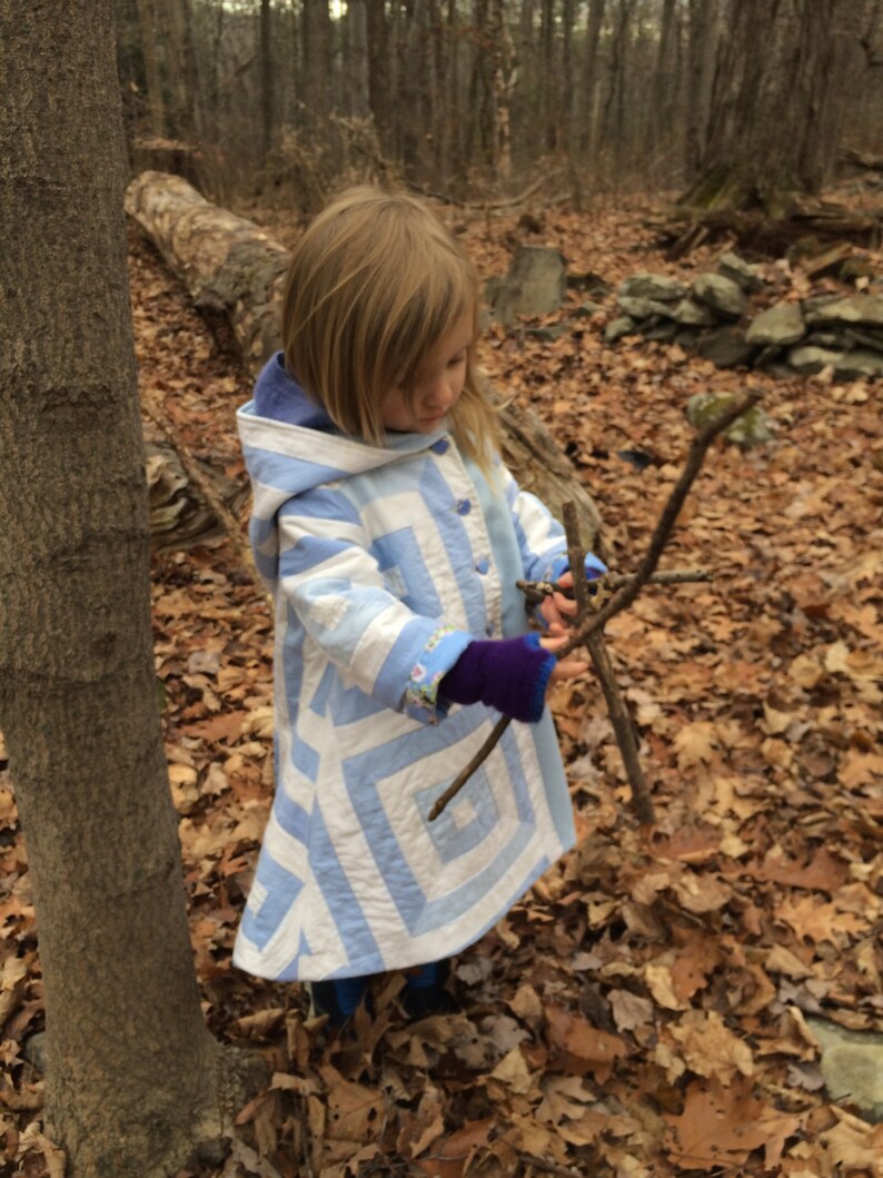 Custom Quilt Coat Upcycled Vintage Quilt Child's Quilt Etsy