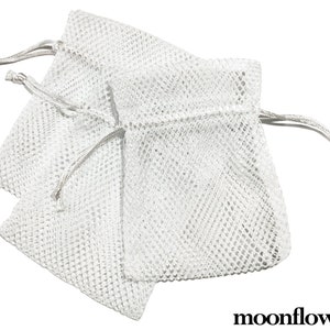 4-Pack Mesh Sachet Bags for Shower Steamer Bombs