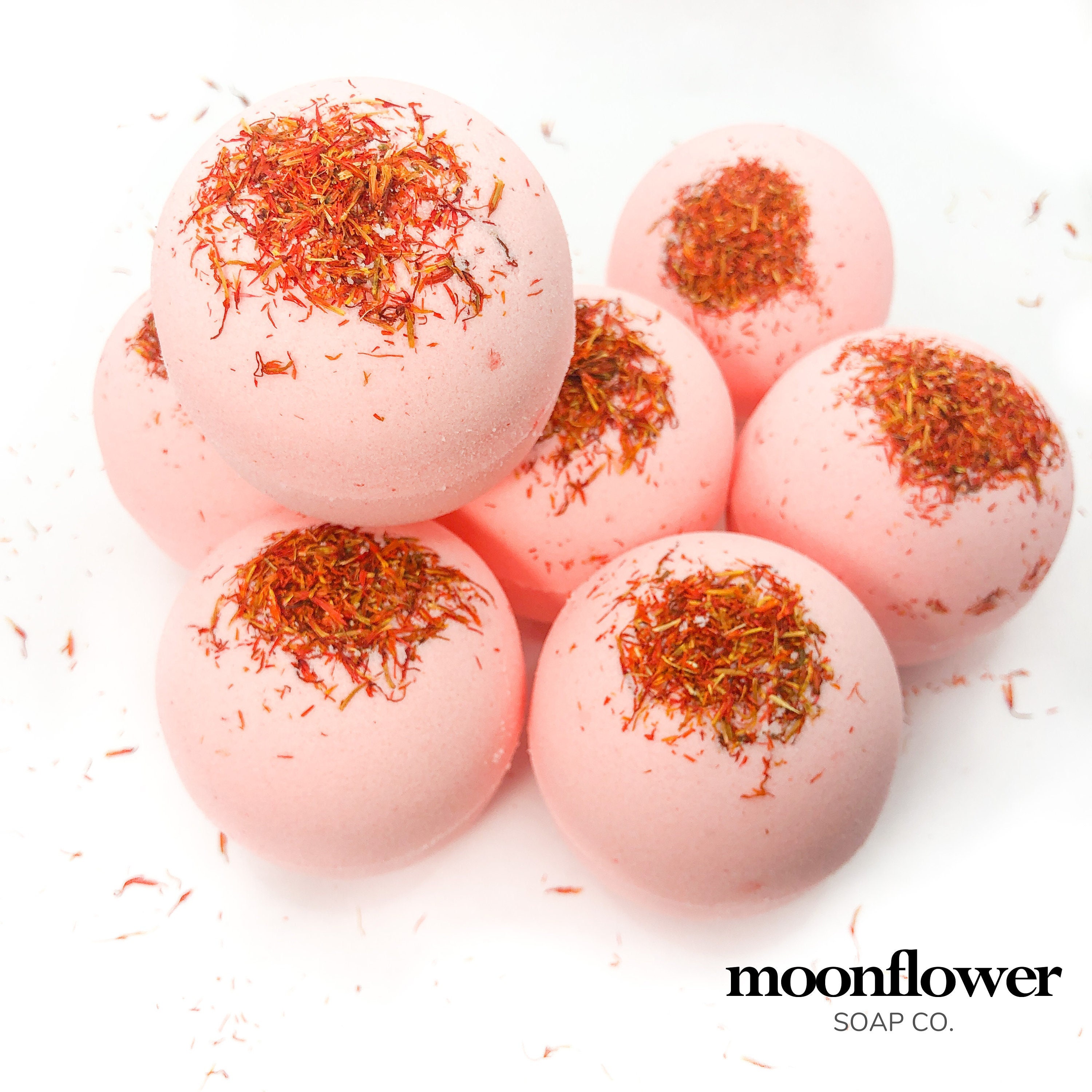 Grapefruit Essential Oil Bath Bomb Large Handmade Jumbo Bath Etsy