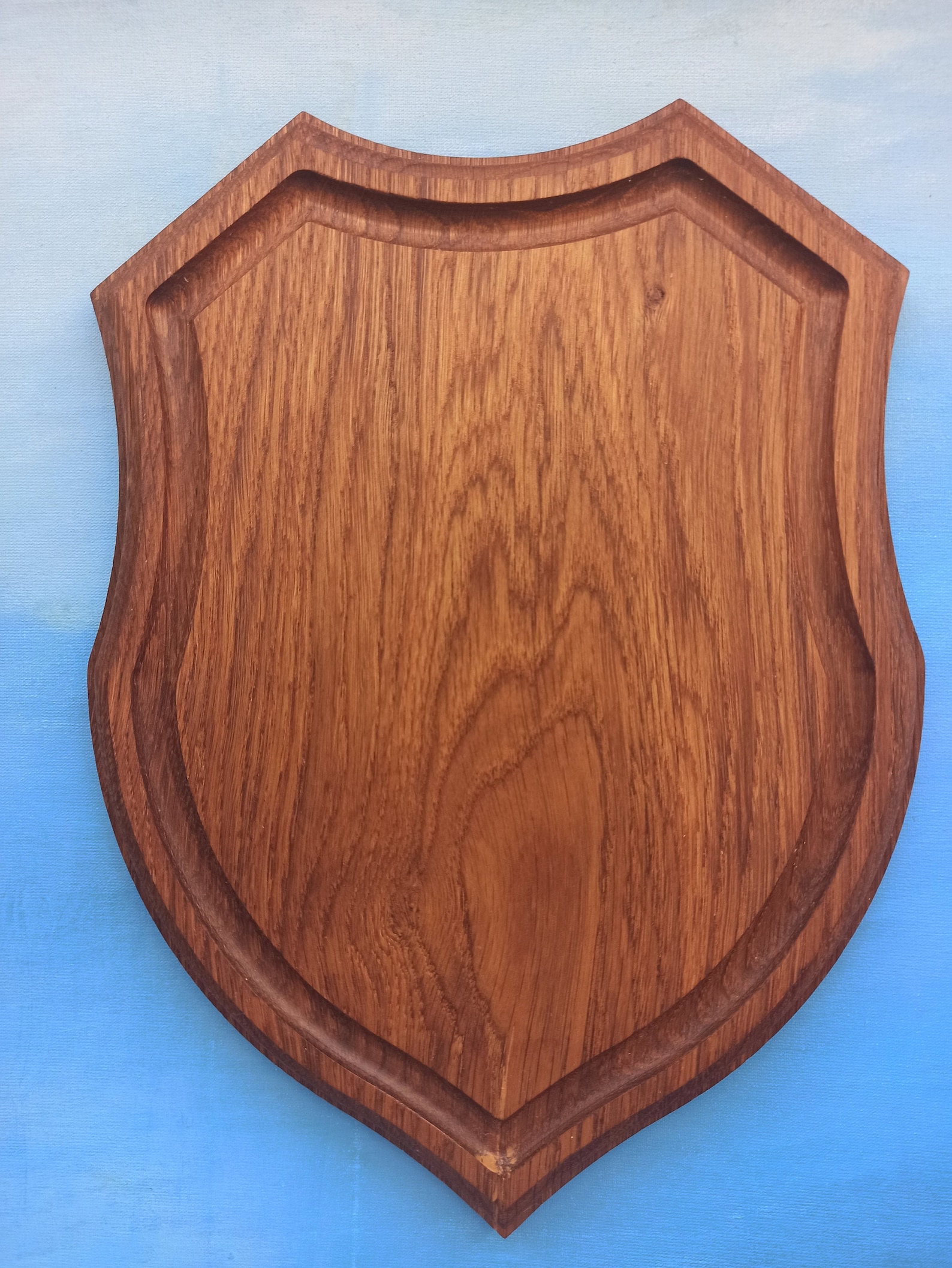 Hunter Gift Trophy Shield Wooden Wall Antler Mounting Plaque | Etsy