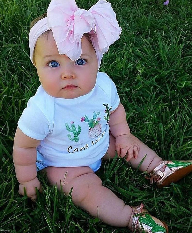 baby shower gift girl bodysuit cactus bodysuit trendy bodysuit flowers floral bodysuit Can/'t touch this bodysuit trendy baby