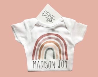 Rainbow Baby Onesie® | Personalized Rainbow Onesie,  Pregnancy Announcement Onesie® | IVF Infant Bodysuit,  IVF onesie, IVF bodysuit