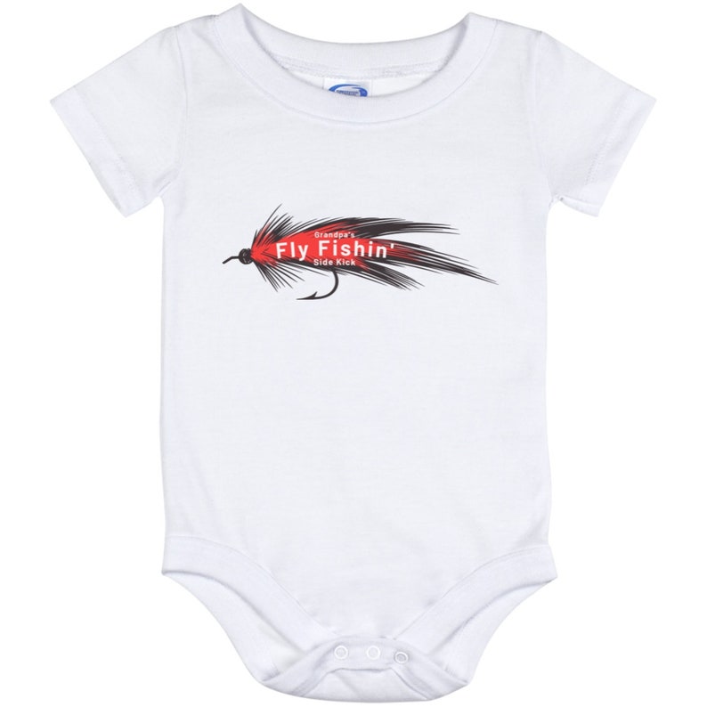 Baby Onesie 12 Month Grandpa/'s Fly Fishing Sidekick