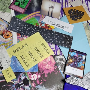 50-teiliges Mystery Assorted Paper Scrap Pack