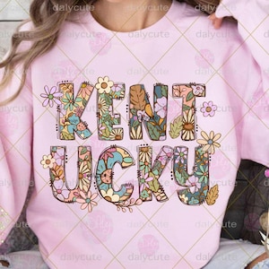 Kentucky Flower Png, Preppy State Kentucky Png, Trendy Kentucky Png, Kentucky Png, Floral States, KY png, Popular Kentucky Shirt Design PNG