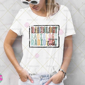 Retro Radiology PNG, Rad Tech Shirt Design, Radiologic Technologist, Bundle CT Tech Sublimation, Radiology Life Gift Instant Download