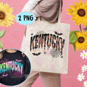 Kentucky PNG, Halloween Png, Spooky Kentucky, Kentucky State Leopard, Spooky Vibes Png, Trendy Kentucky Shirt Cute Ghost Spooky Mama Design