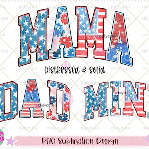 American Mama Mini PNG, 4th of July png, America png, Mama Mini png, Mama png, Independence Day, USA png, Fourth Of July, Dad Png, Family