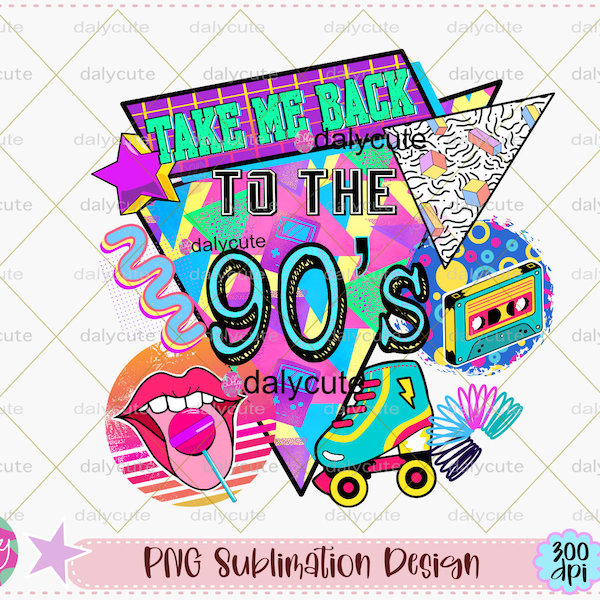 Take Me Back To The 90s PNG, 90s Cassette Png, Country Music, 90s Vibes Retro Sublimation, Straight Outta 90s, 1990s Design Download 90s PNG