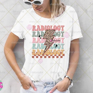 Retro Radiology PNG, Rad Tech Shirt Design, Radiologic Technologist, Bundle CT Tech Sublimation, Radiology Life Gift Instant Download