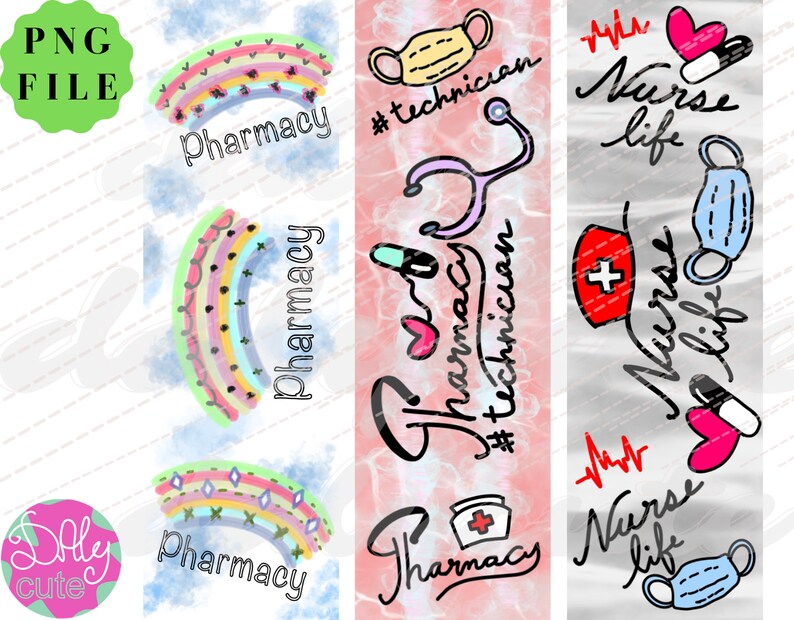 Nurse Life Pen Wraps Pharmacytechlife Pharmacy Technician Pen Etsy