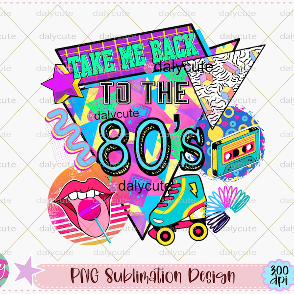 Take Me Back To The 80s PNG, 80s Cassette Png, Country Music, 80s Vibes Retro Sublimation, Straight Outta Png, 1990s Design Download 80s PNG