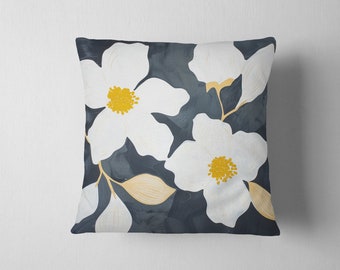 Dorothy Floral Matisse Throw Pillow Cover - 16x16 - 18x18 - 20x20 - 22x22