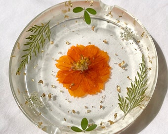 Flowers and Ferns Ashtray