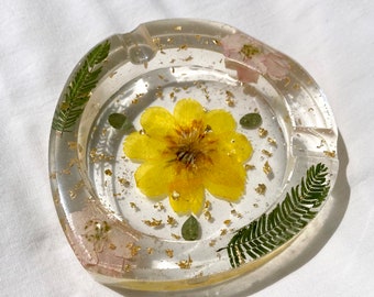 Flowers and Ferns Ashtray