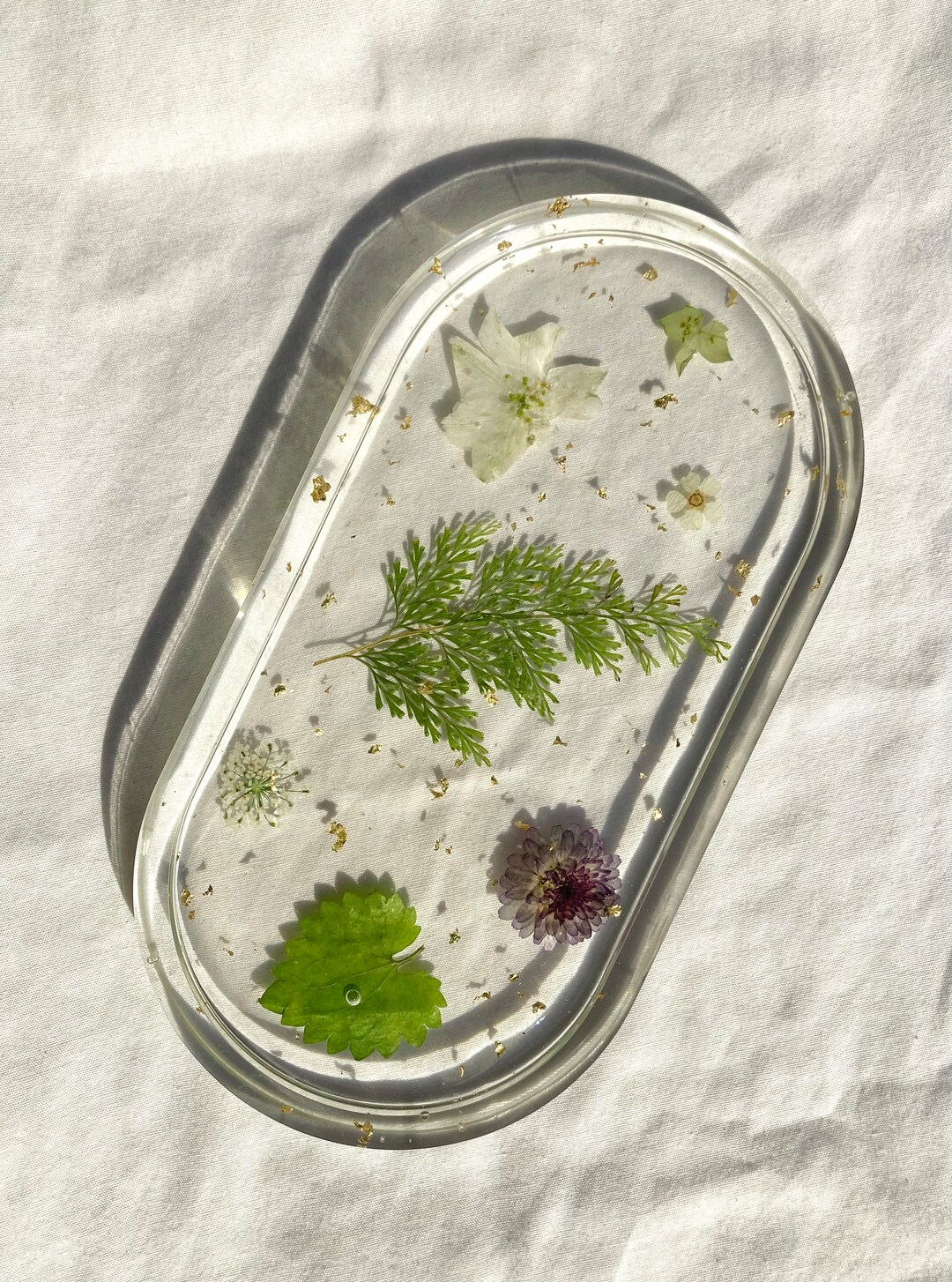 Flowers and Ferns Rolling / Jewelry Tray Etsy
