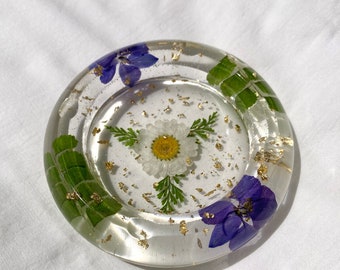 Flowers and Ferns Ashtray