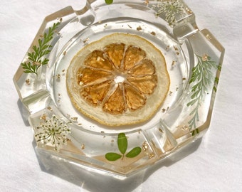 Citrus and Plants Ashtray