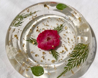 Flowers and Ferns Ashtray